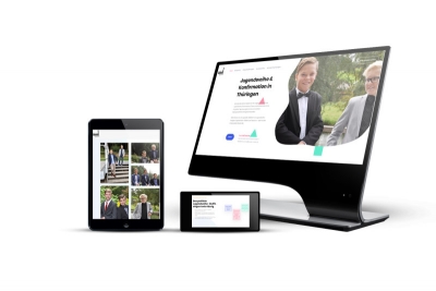 Webdesign Landingpage &amp; SEO für Herrenmode Mock